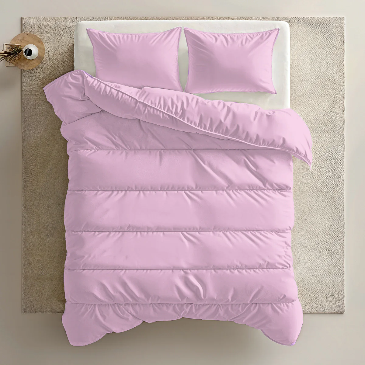 Zelesta Everyday Uni Bettdecke - Pastellrosa - Image 3