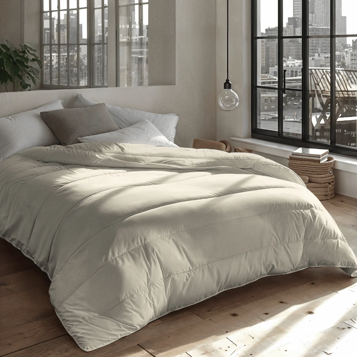 Zelesta Everyday Uni Bettdecke - Sandbeige - Image 2