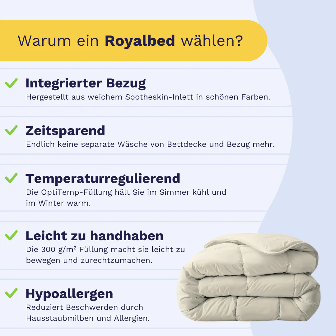 Zelesta Everyday Uni Bettdecke - Sandbeige - Image 4
