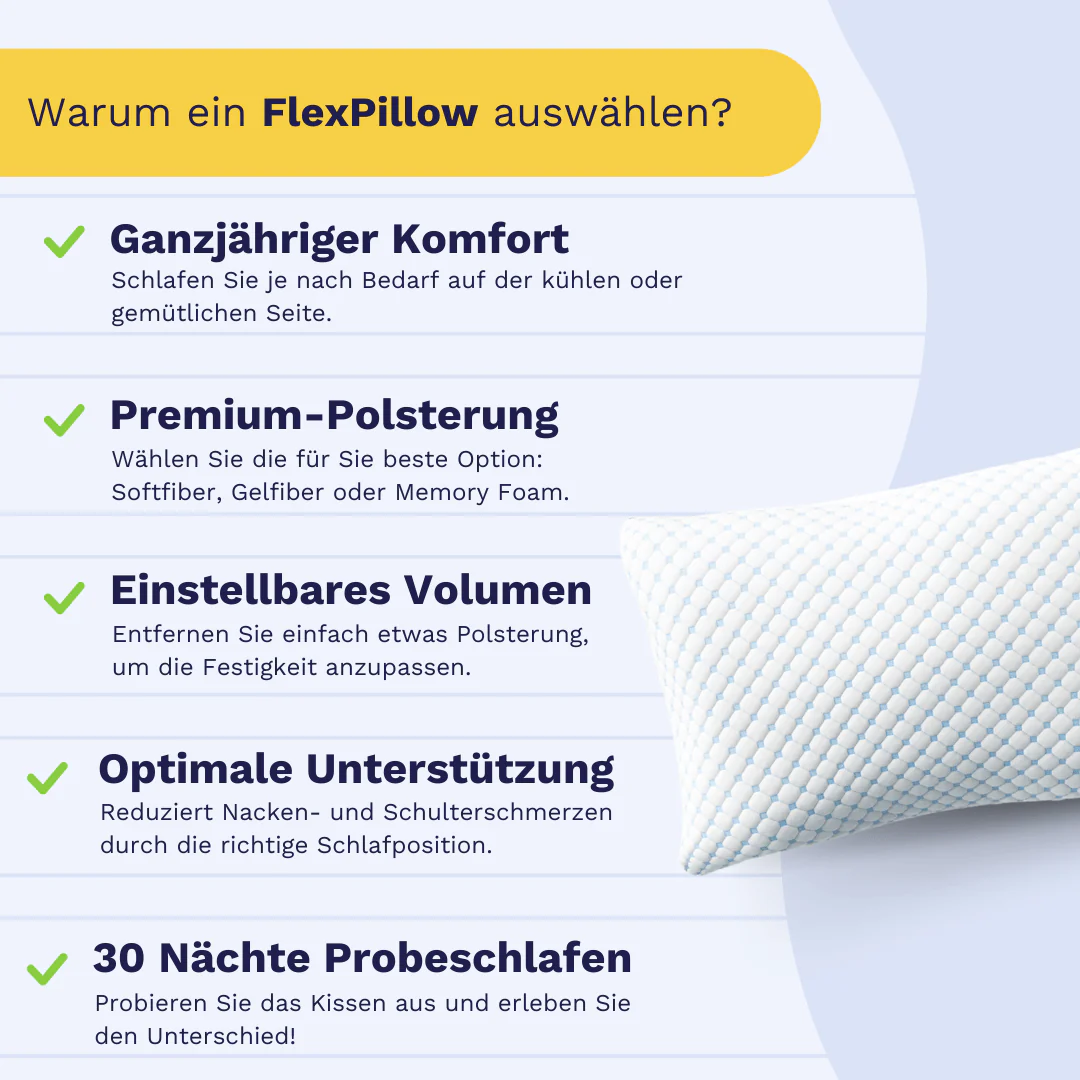 Zelesta FlexPillow 60x70cm - Image 2