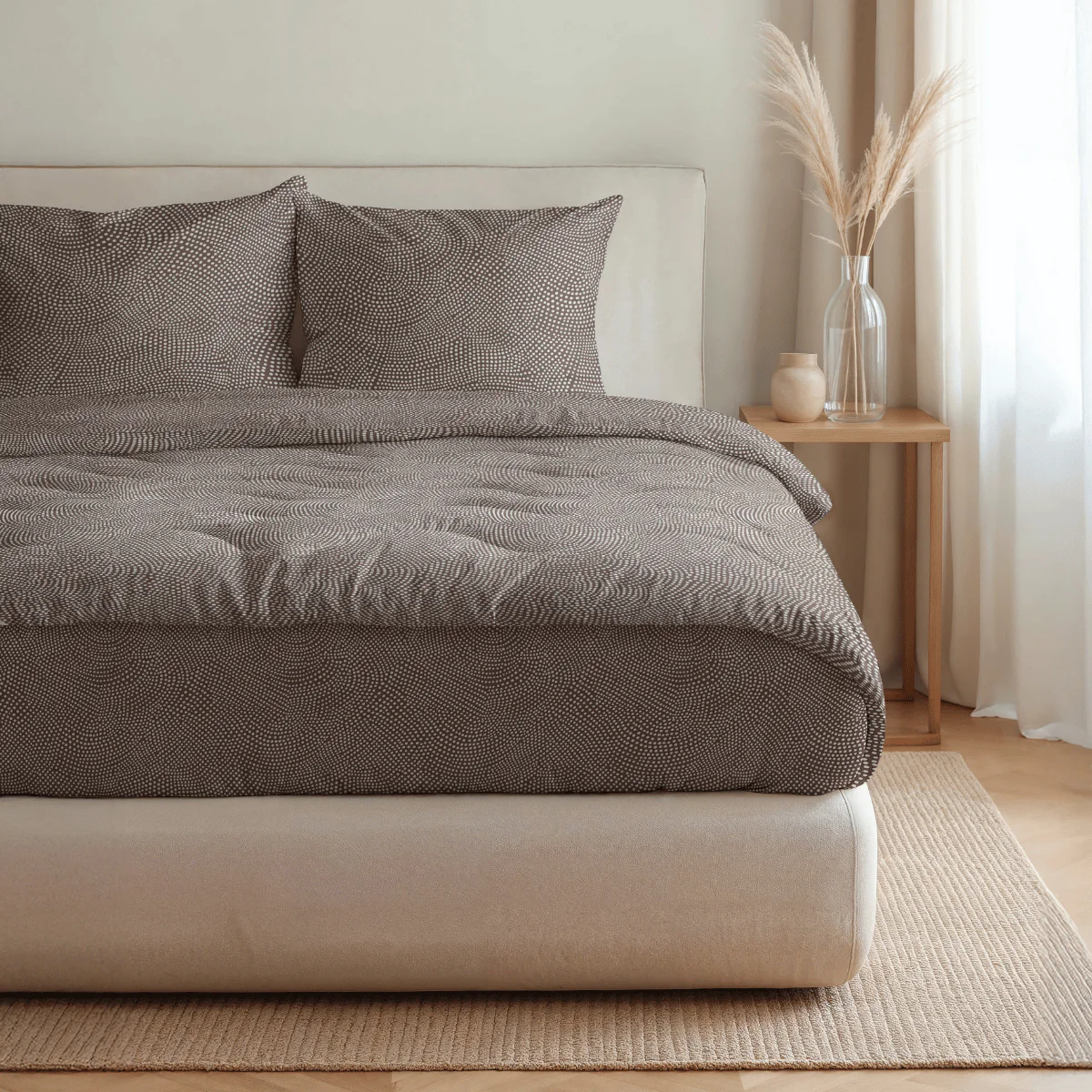 Zelesta Pure Design Baumwolle Bettdecke - Brown Animal - Image 3
