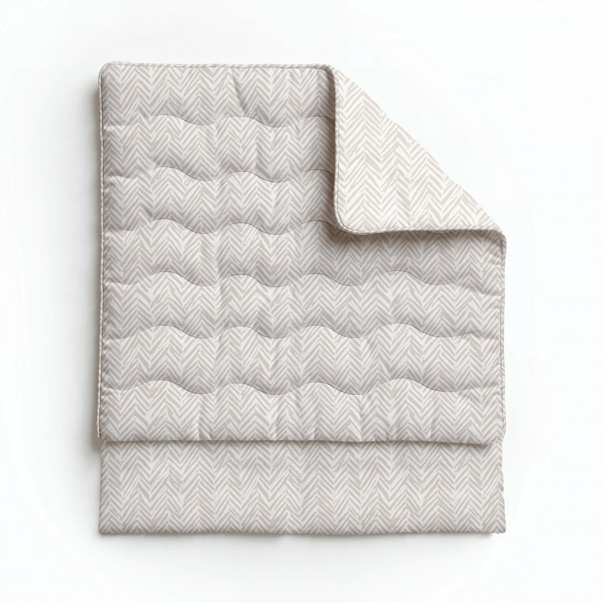 Zelesta Pure Design Baumwolle Bettdecke - Ethnic Cream - Image 5