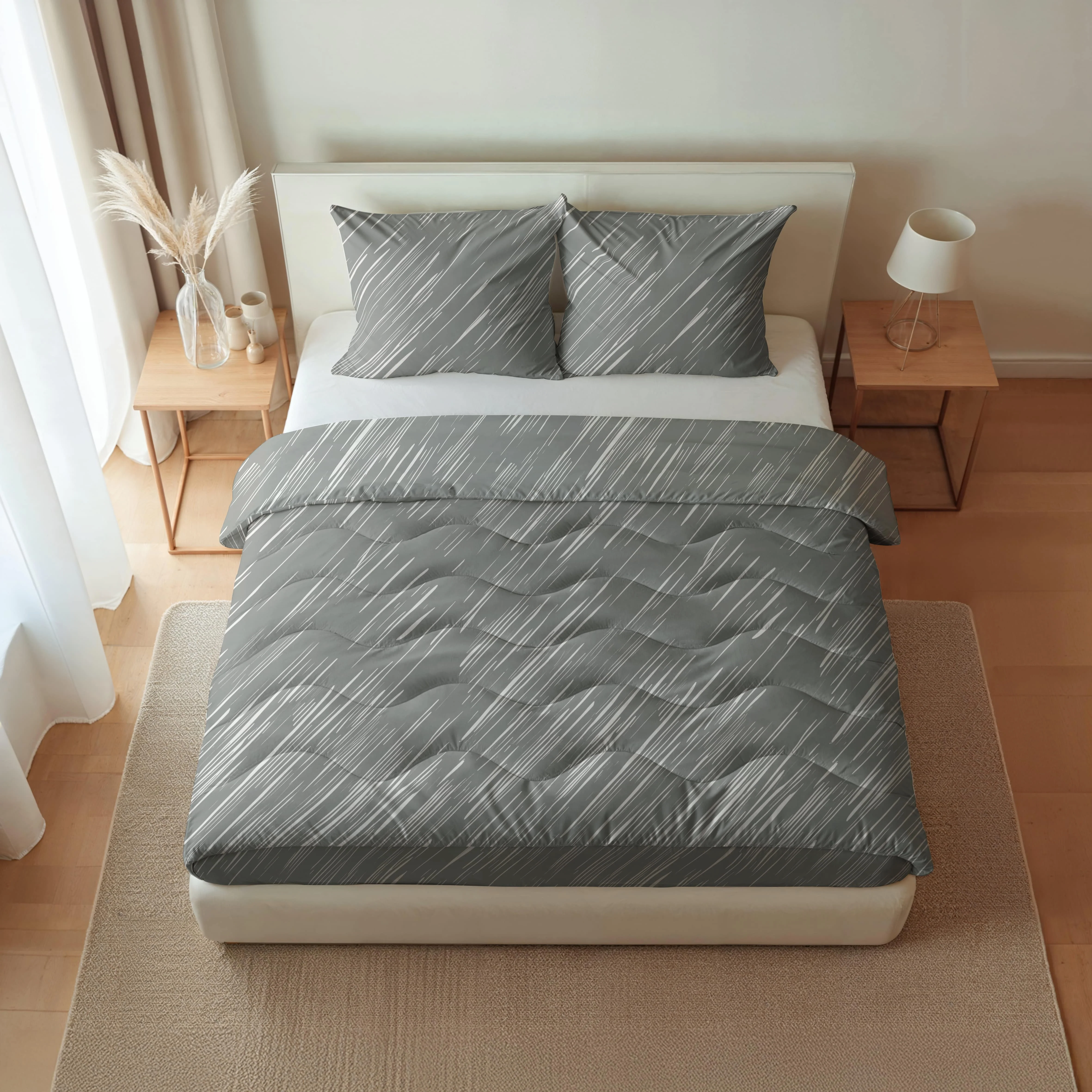 Zelesta Pure Design Baumwolle Bettdecke - Mellow Stone - Image 2