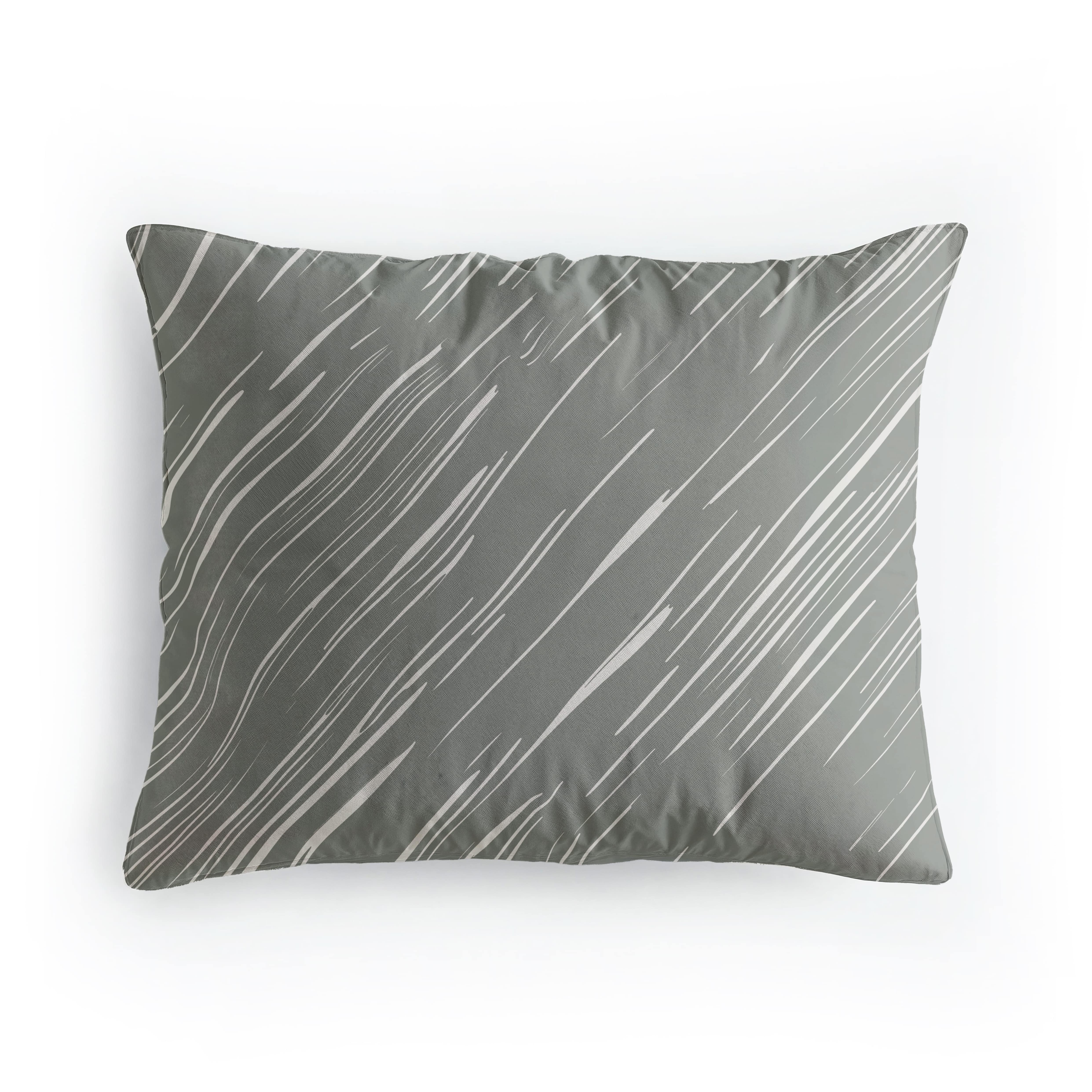 Zelesta Pure Design Baumwolle Kissenbezüge Set von 2 - Mellow Stone