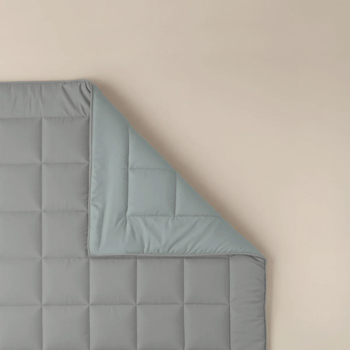Zelesta Pure Duo Baumwolle Bettdecke - Dunkelgrau & Hellgrau - Image 5
