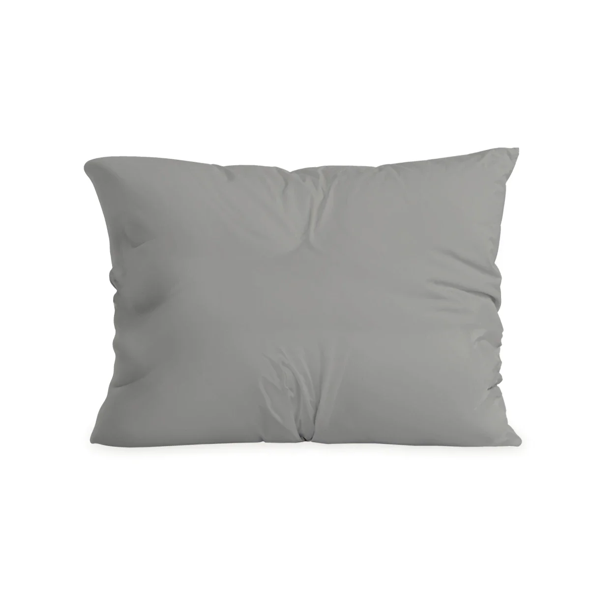 Zelesta Pure Duo Baumwolle Kissenbezüge Set von 2 - Dunkelgrau