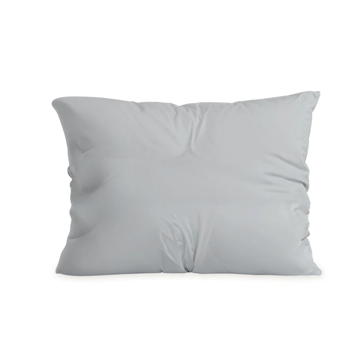 Zelesta Pure Duo Baumwolle Kissenbezüge Set von 2 - Hellgrau