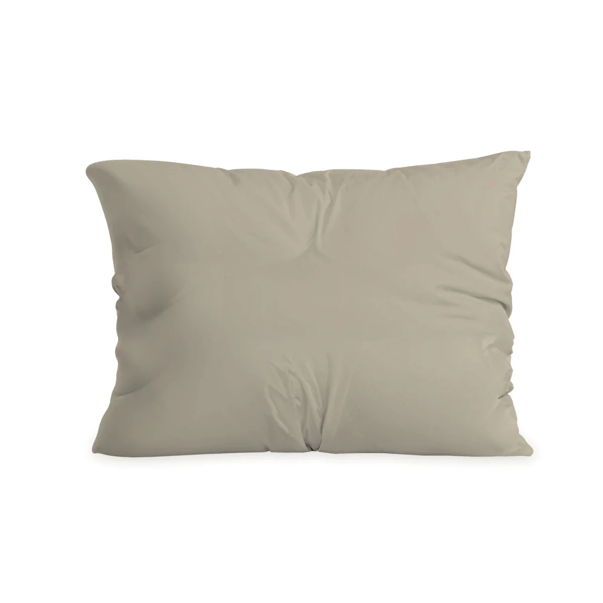 Zelesta Pure Duo Baumwolle Kissenbezüge Set von 2 - Warmgrau