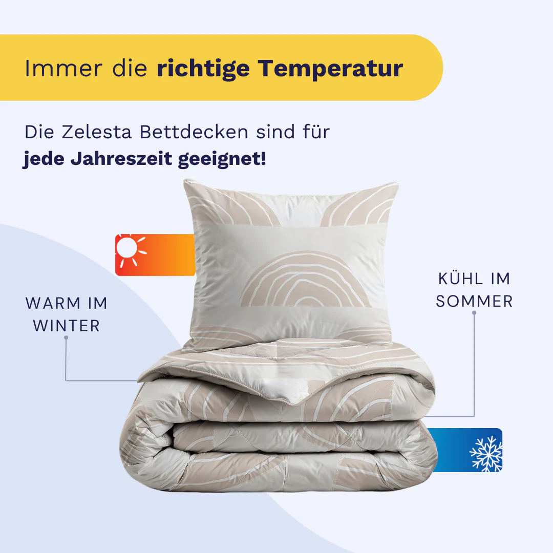 Zelesta Pure Kids Baumwolle Bettdecke - Dune Dreams - Image 5
