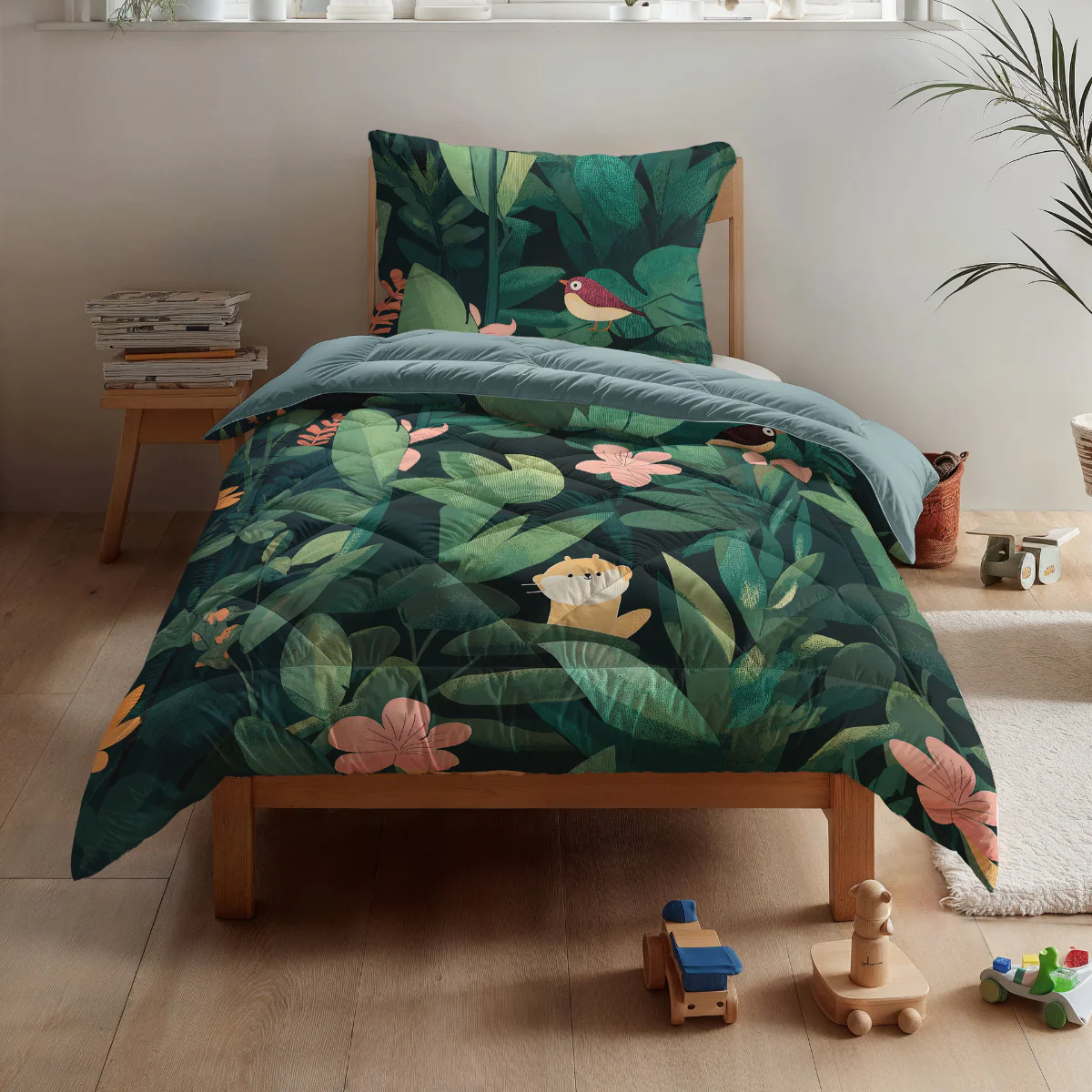 Zelesta Pure Kids Baumwolle Bettdecke - Jungle Journey - Image 3