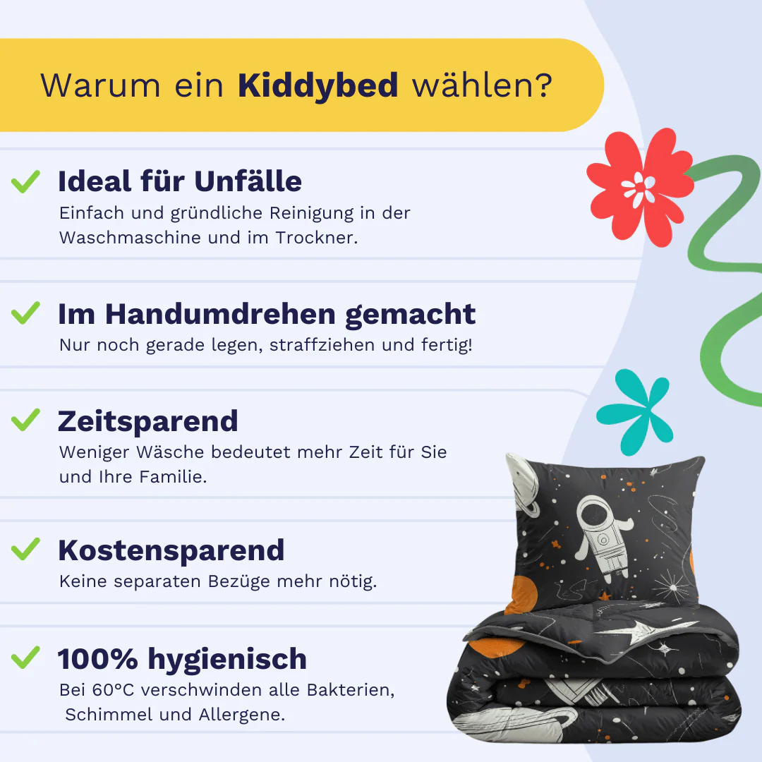 Zelesta Pure Kids Baumwolle Bettdecke - Space Man - Image 4