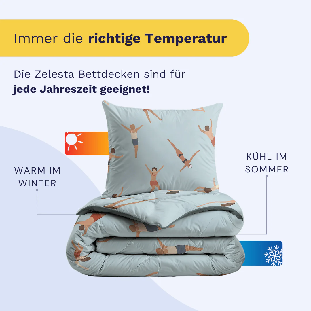 Zelesta Pure Kids Baumwolle Bettdecke - Swimmers - Image 5