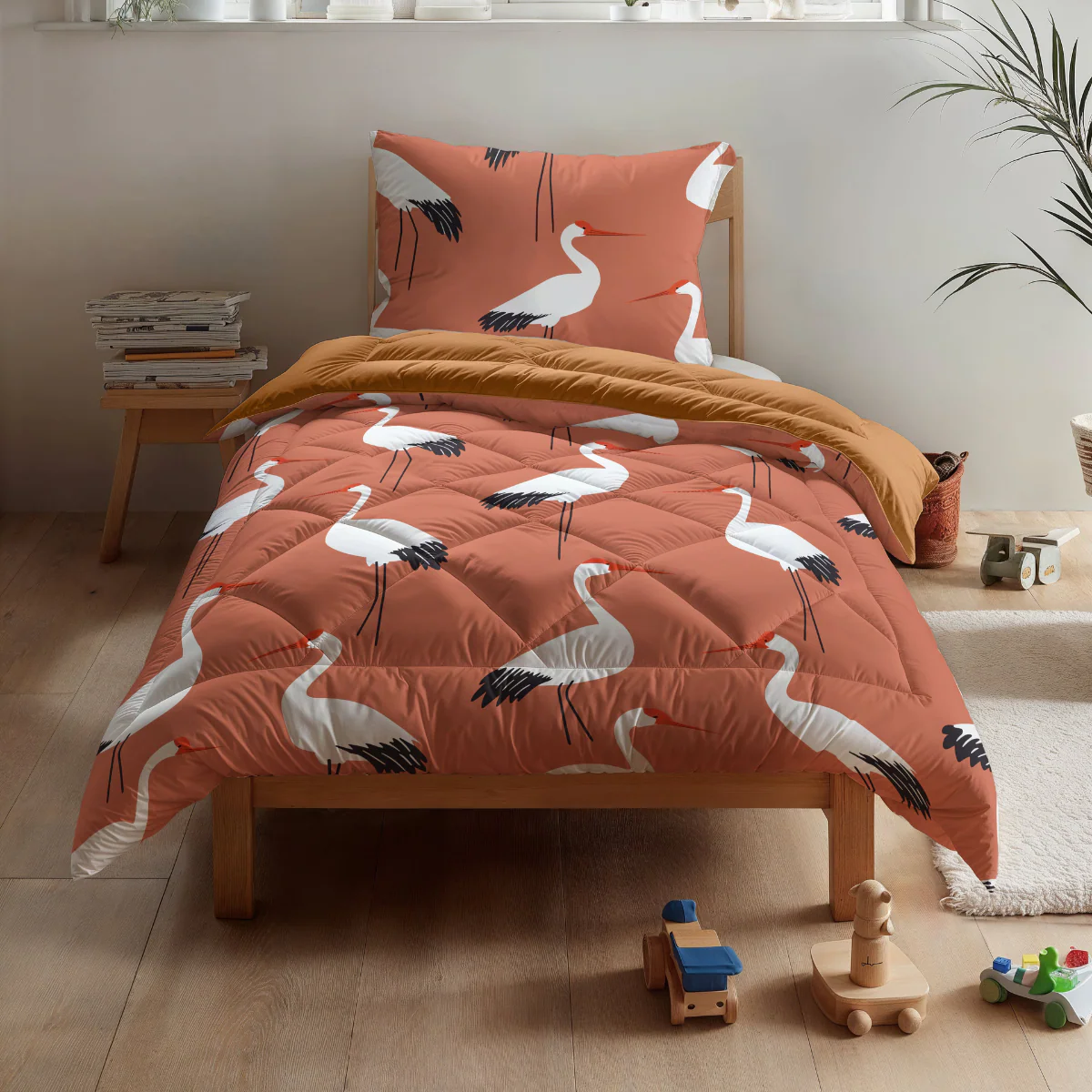 Zelesta Pure Kids Baumwolle Bettdecke - Terra Crane - Image 3