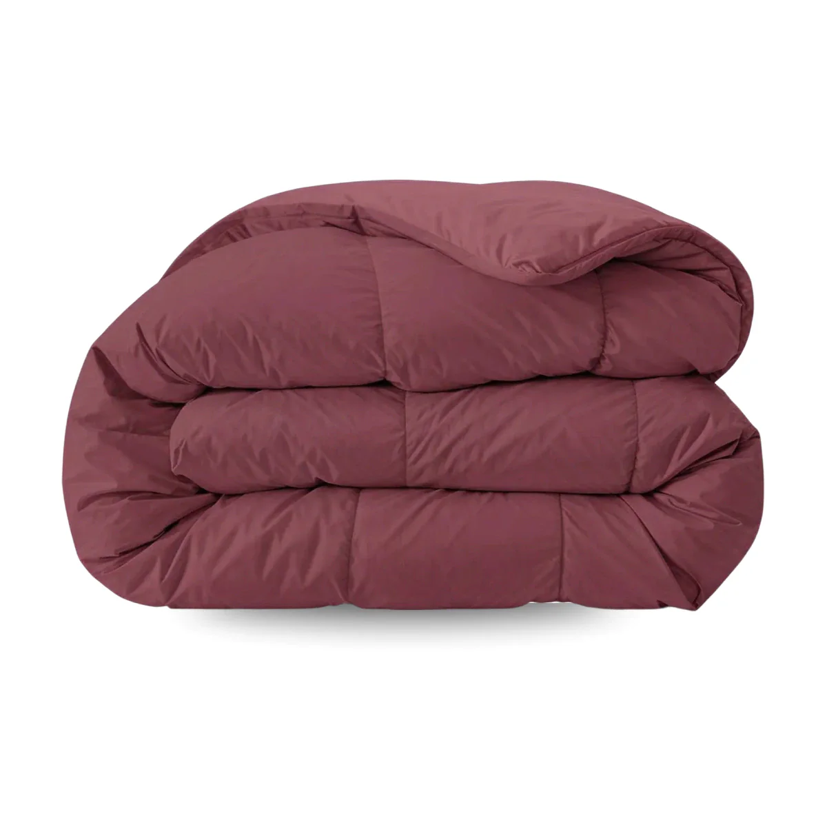 Zelesta Pure Uni Baumwolle Bettdecke - Bordeauxrot