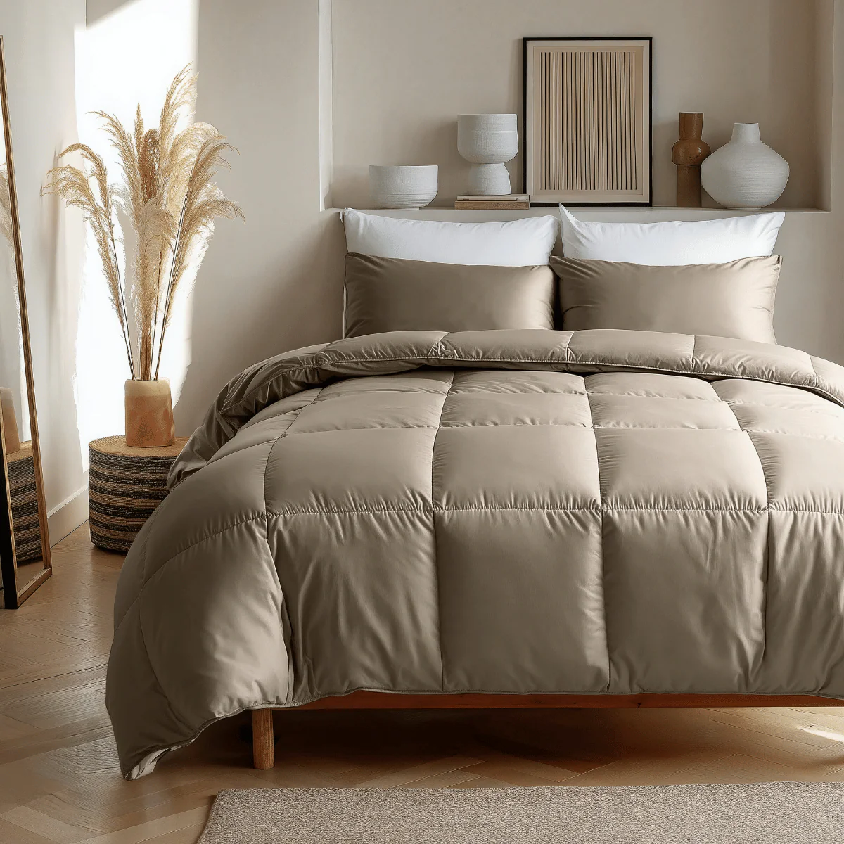 Zelesta Satinbed Baumwolle - Beautiful Brown - Image 2