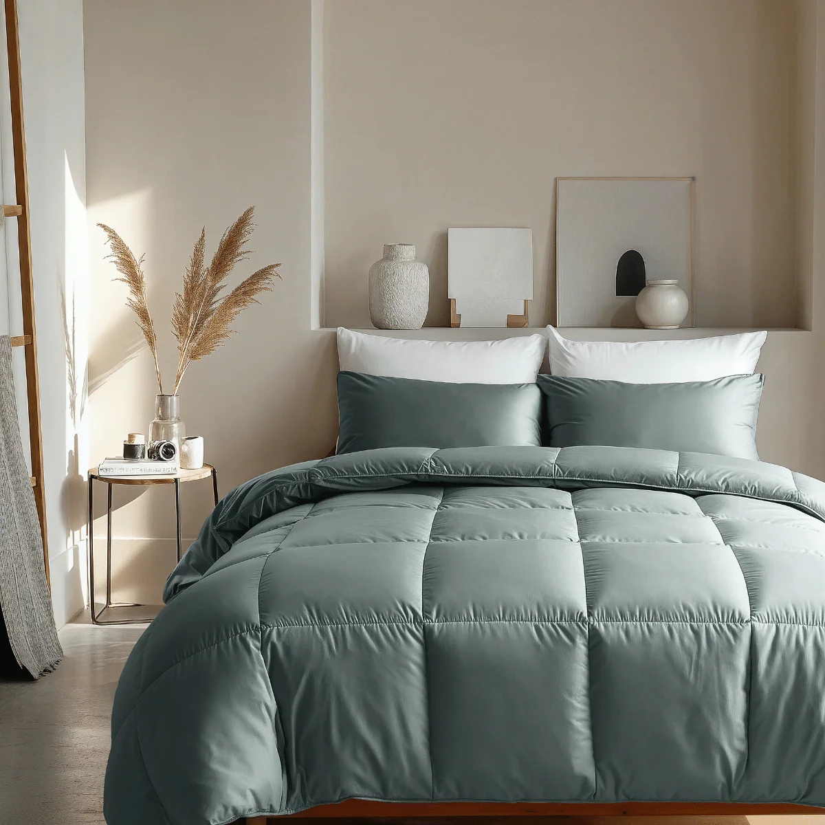 Zelesta Satinbed Baumwolle - Grateful Green - Image 2