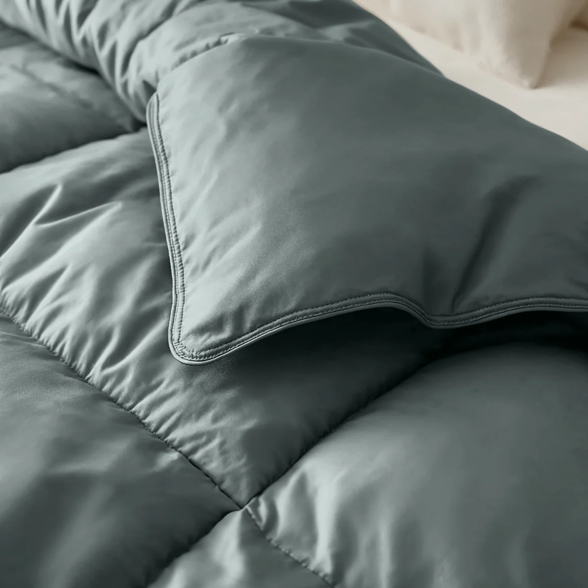 Zelesta Satinbed Baumwolle - Grateful Green - Image 9