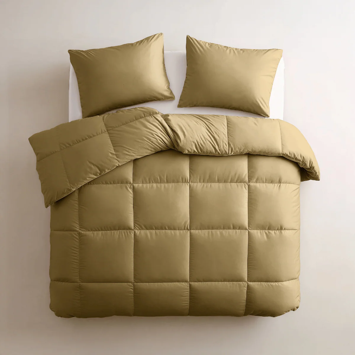 Zelesta Satinbed Baumwolle - Original Oker - Image 3