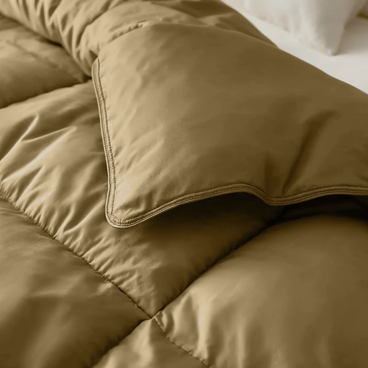 Zelesta Satinbed Baumwolle - Original Oker - Image 9