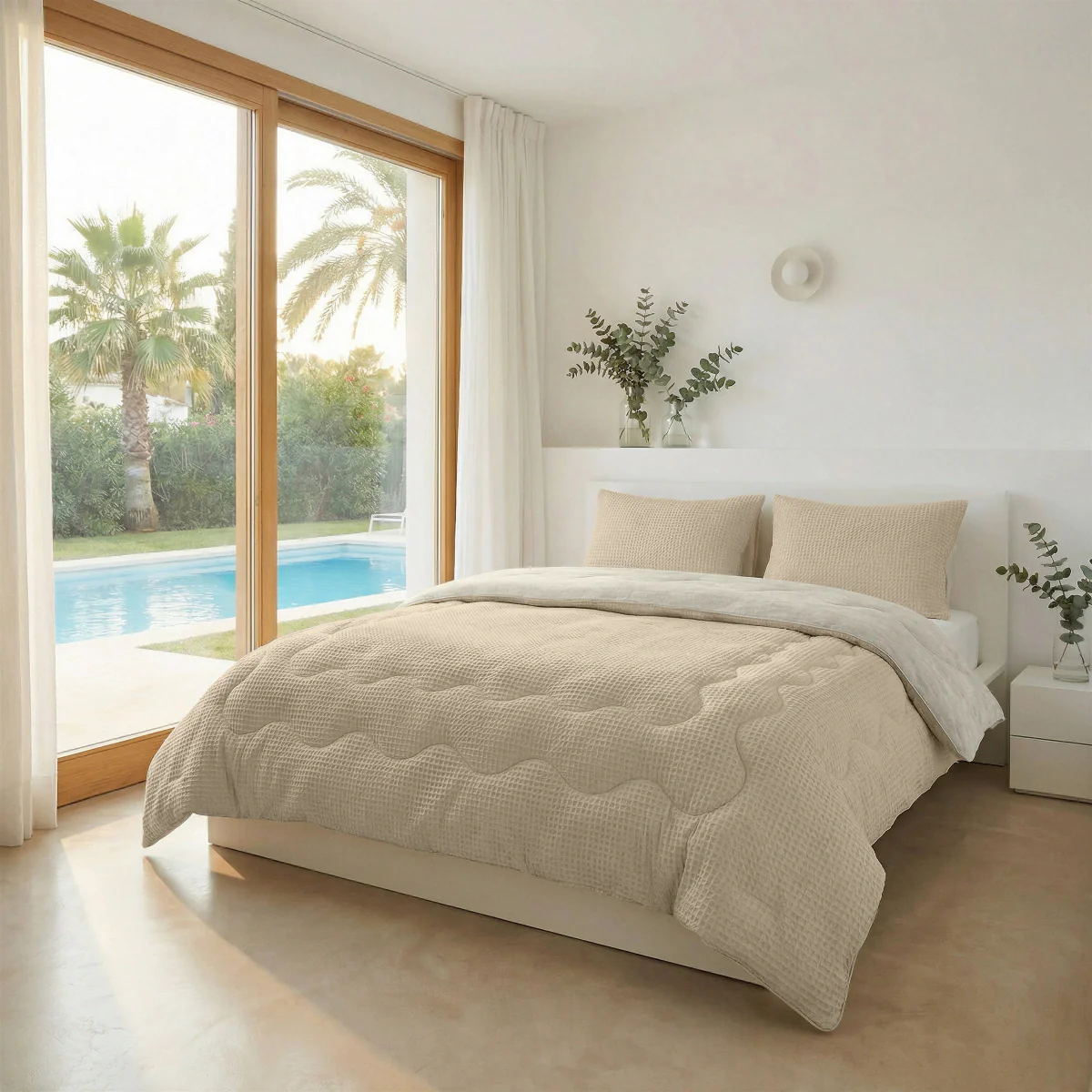 Zelesta Special Cooling Serene Sommerbettdecke - Sand - Image 2