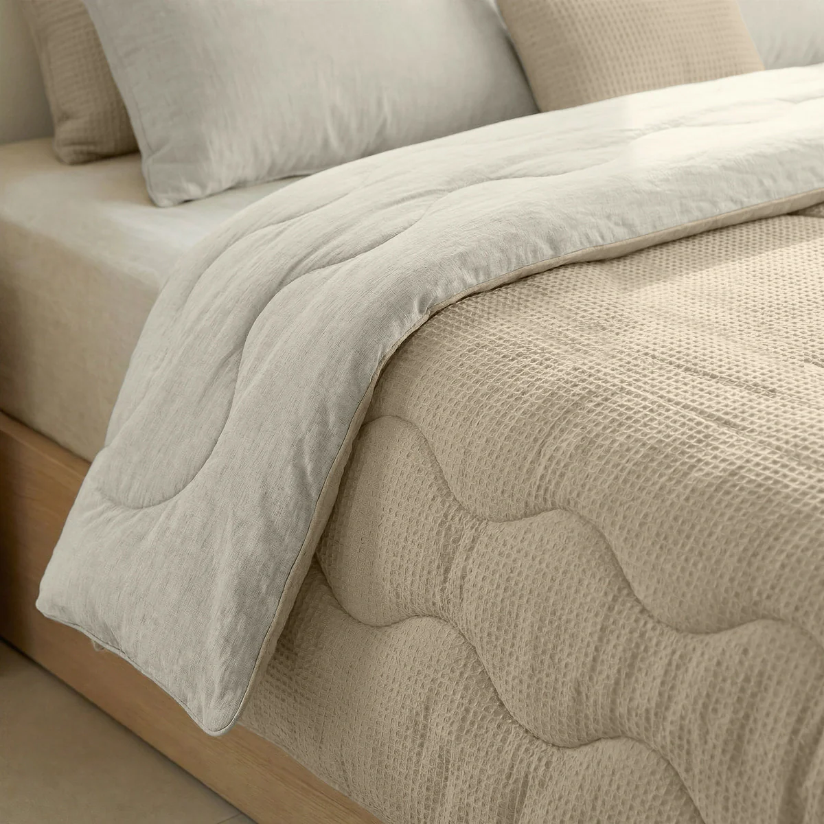 Zelesta Special Cooling Serene Sommerbettdecke - Sand - Image 8