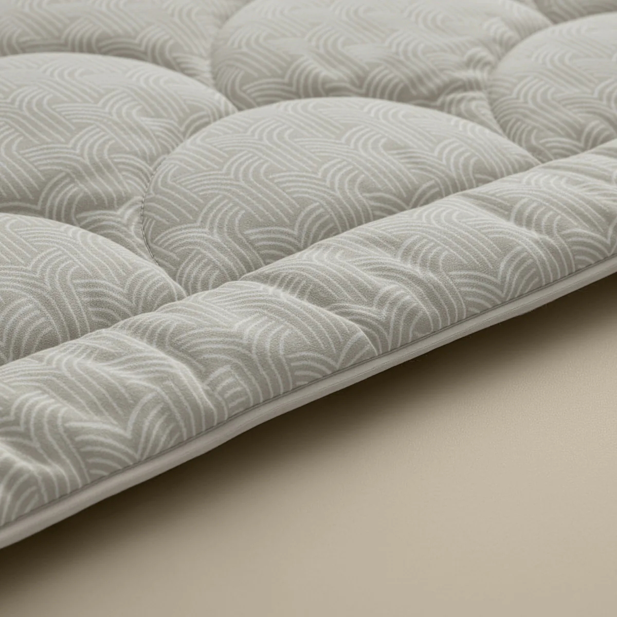 Zelesta Special Flanel Luxe Bettdecke - Taupe & Grey - Image 5
