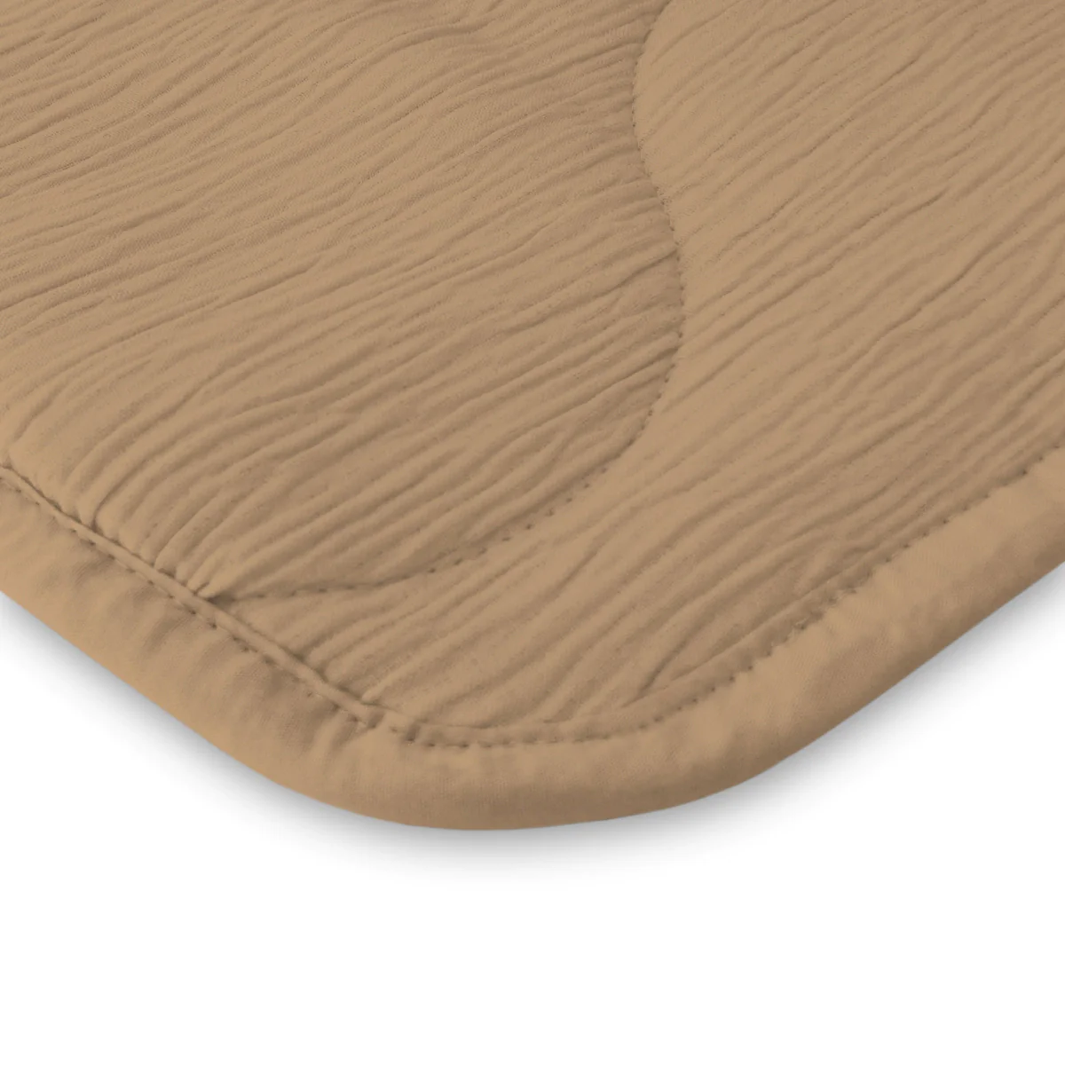 Zelesta Special Musselin Sommerbettdecke - Warmes sanftes Beige - Image 7