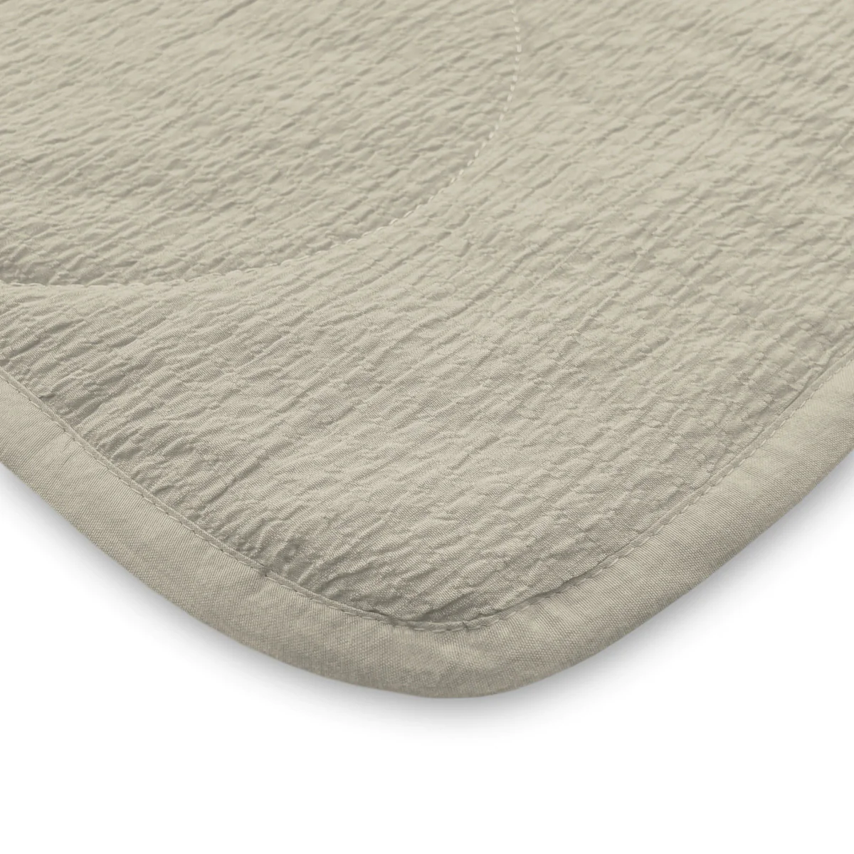 Zelesta Special Seersucker Sommerbettdecke - Mandelmilch Beige - Image 5