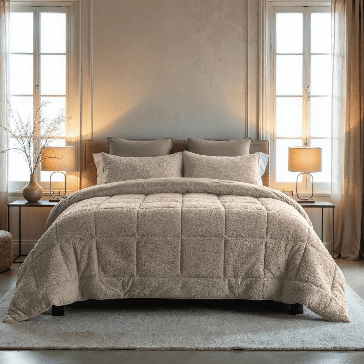 Zelesta Special Teddy Original Bettdecke - Taupe - Image 3