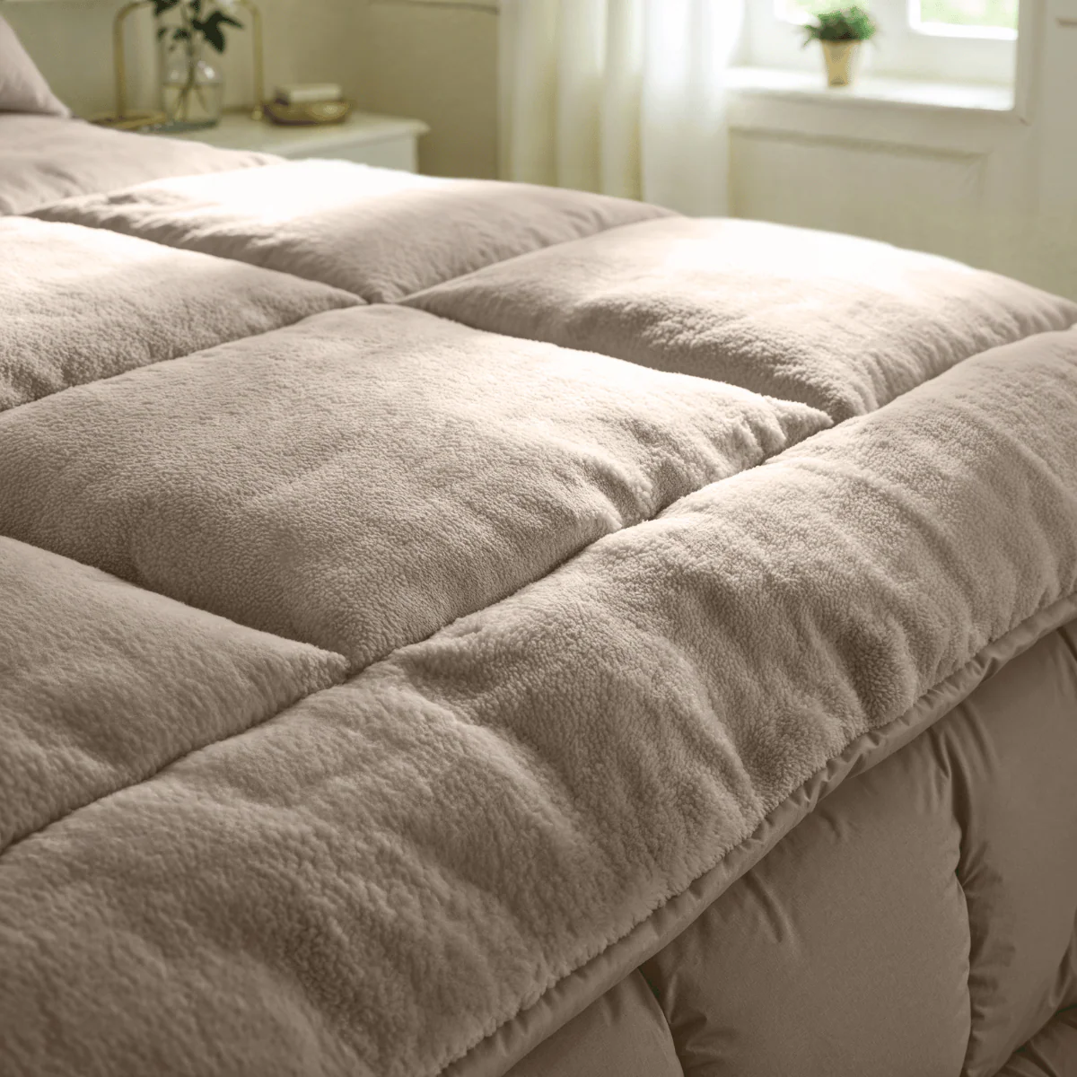 Zelesta Special Teddy Original Bettdecke - Taupe - Image 7
