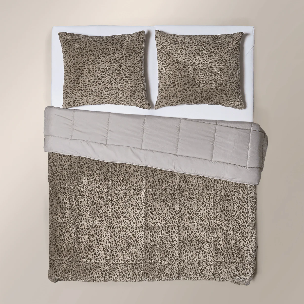 Zelesta Special Teddy Panther Bettdecke - Taupe - Image 8