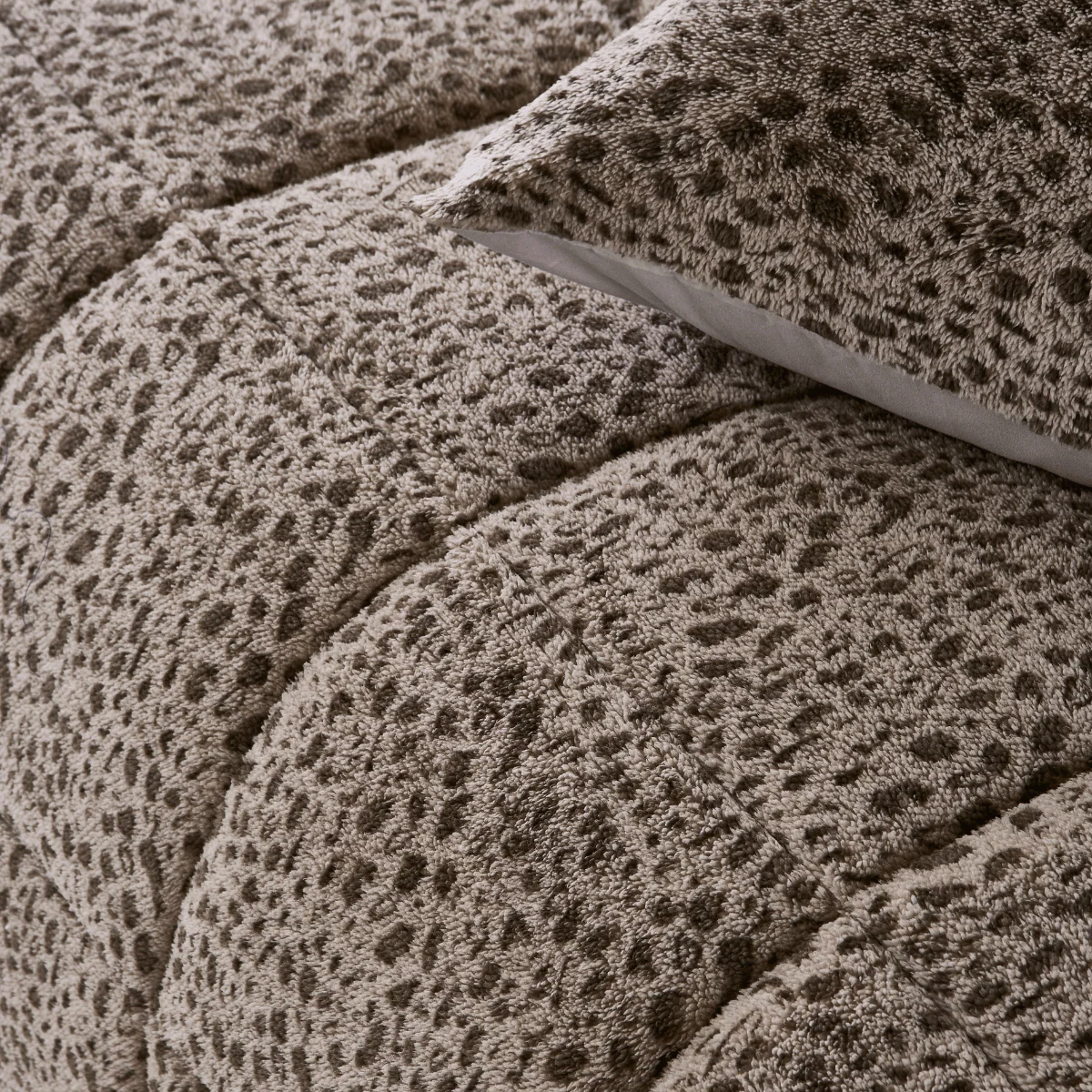 Zelesta Special Teddy Panther Bettdecke - Taupe - Image 9