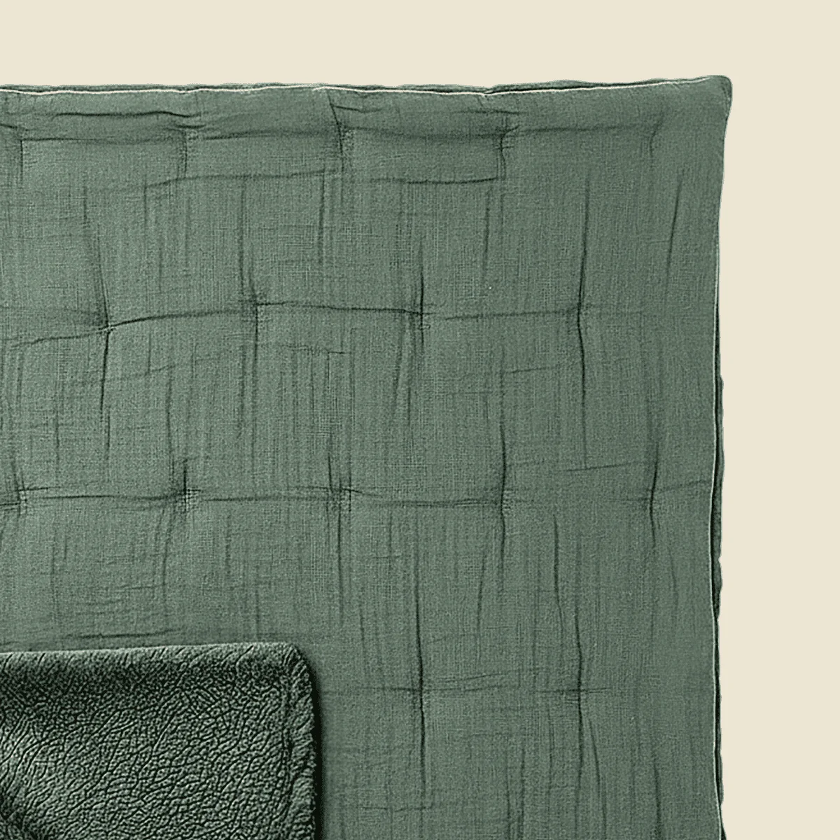 Zelesta Teddy Baumwolle Musselin - Green - Image 7