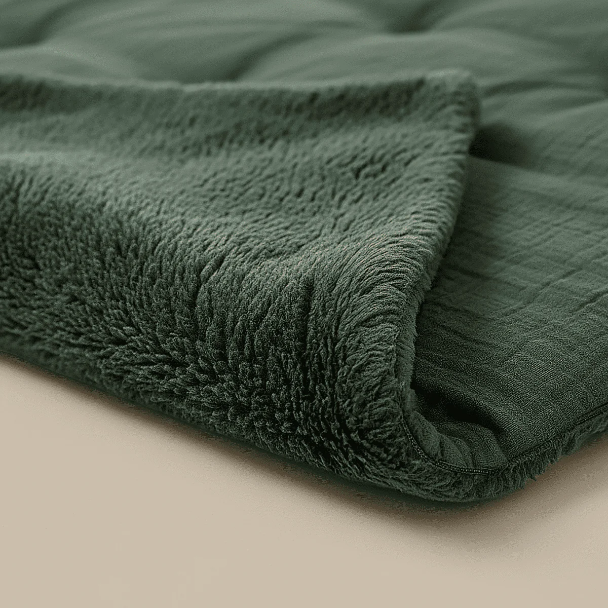 Zelesta Teddy Baumwolle Musselin - Green - Image 8