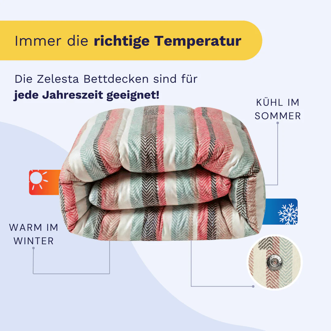 Zelesta Wonderbed 4 Seasons Double - Vintage Vibe - Image 4