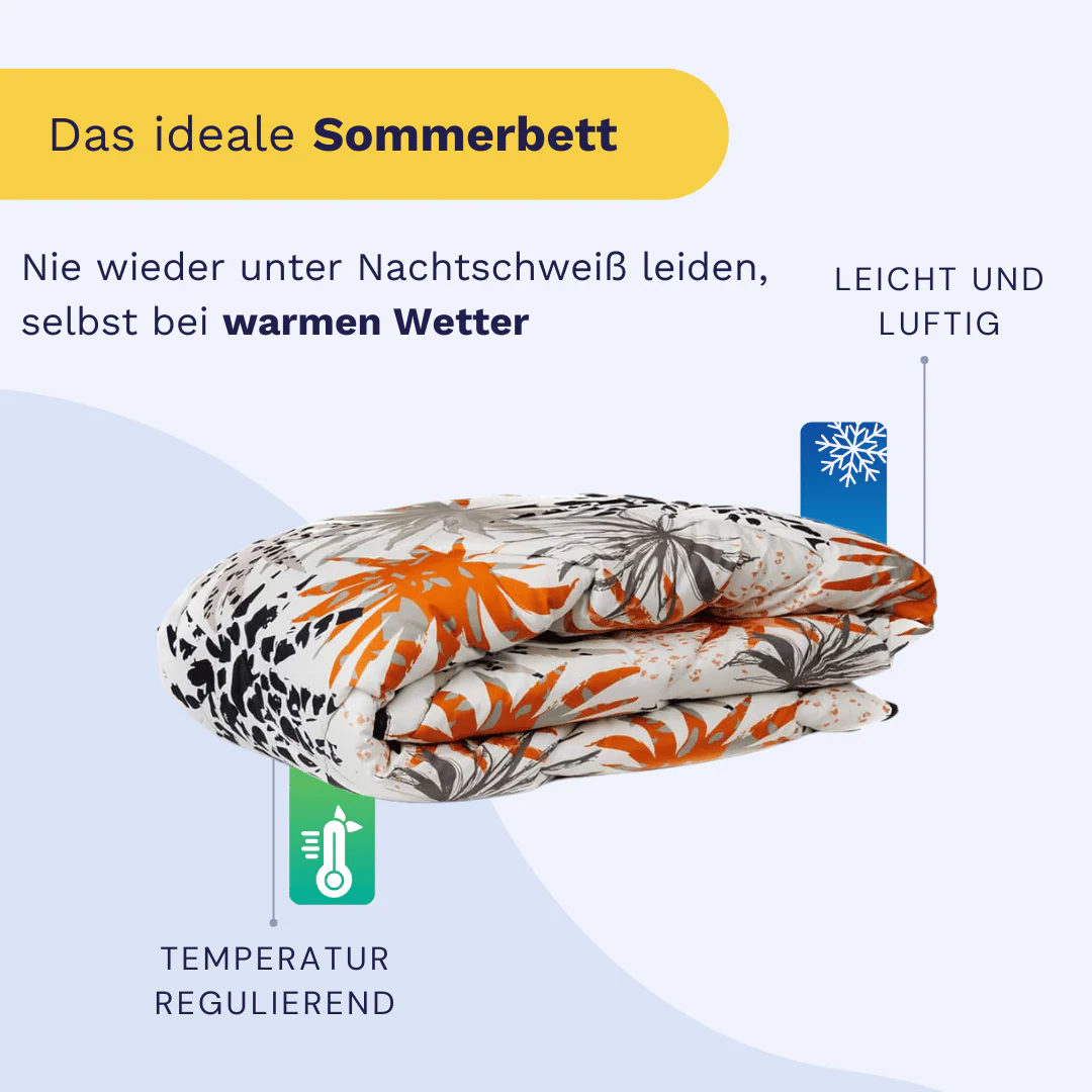 Zelesta Comfort Design Sommerbettdecke - Jungle Vibe - Image 5
