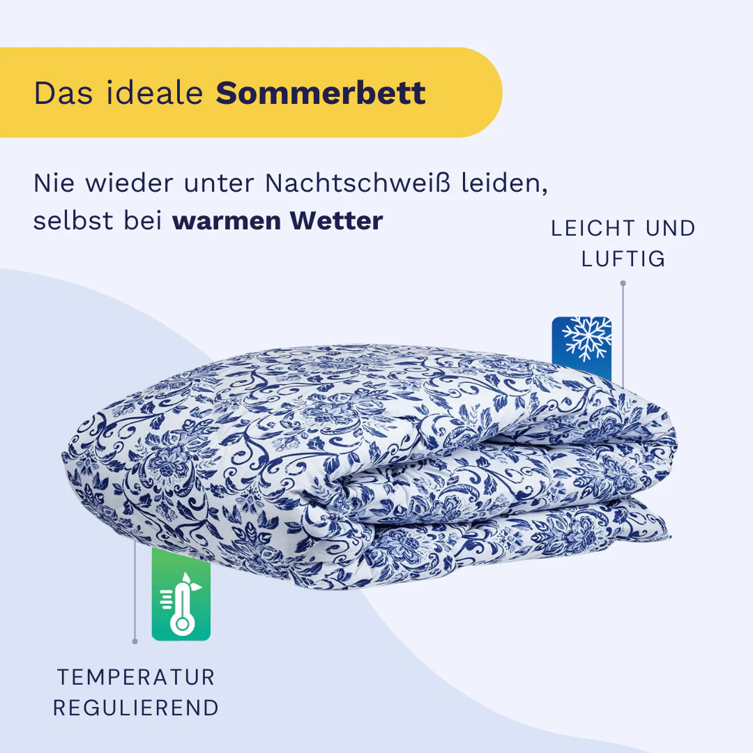 Zelesta Comfort Design Sommerbettdecke - Old Dutch - Image 5