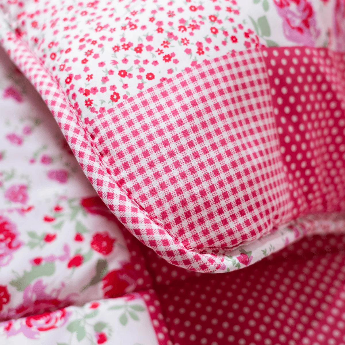 Zelesta Comfort Design Sommerbettdecke - Patchwork pink - Image 11