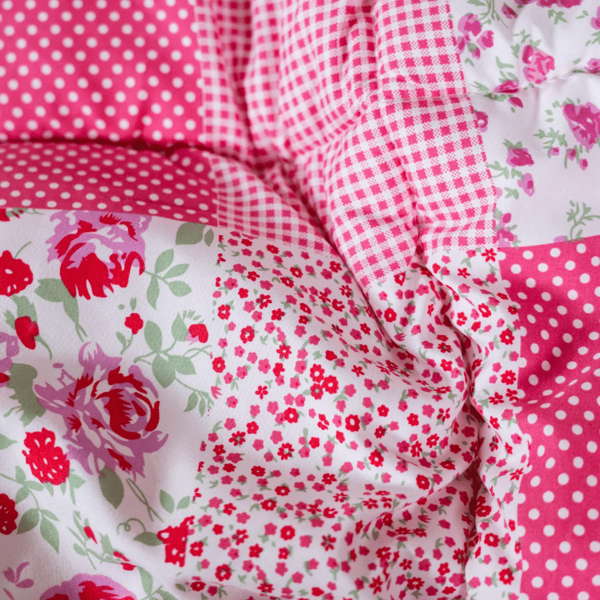 Zelesta Comfort Design Sommerbettdecke - Patchwork pink - Image 13