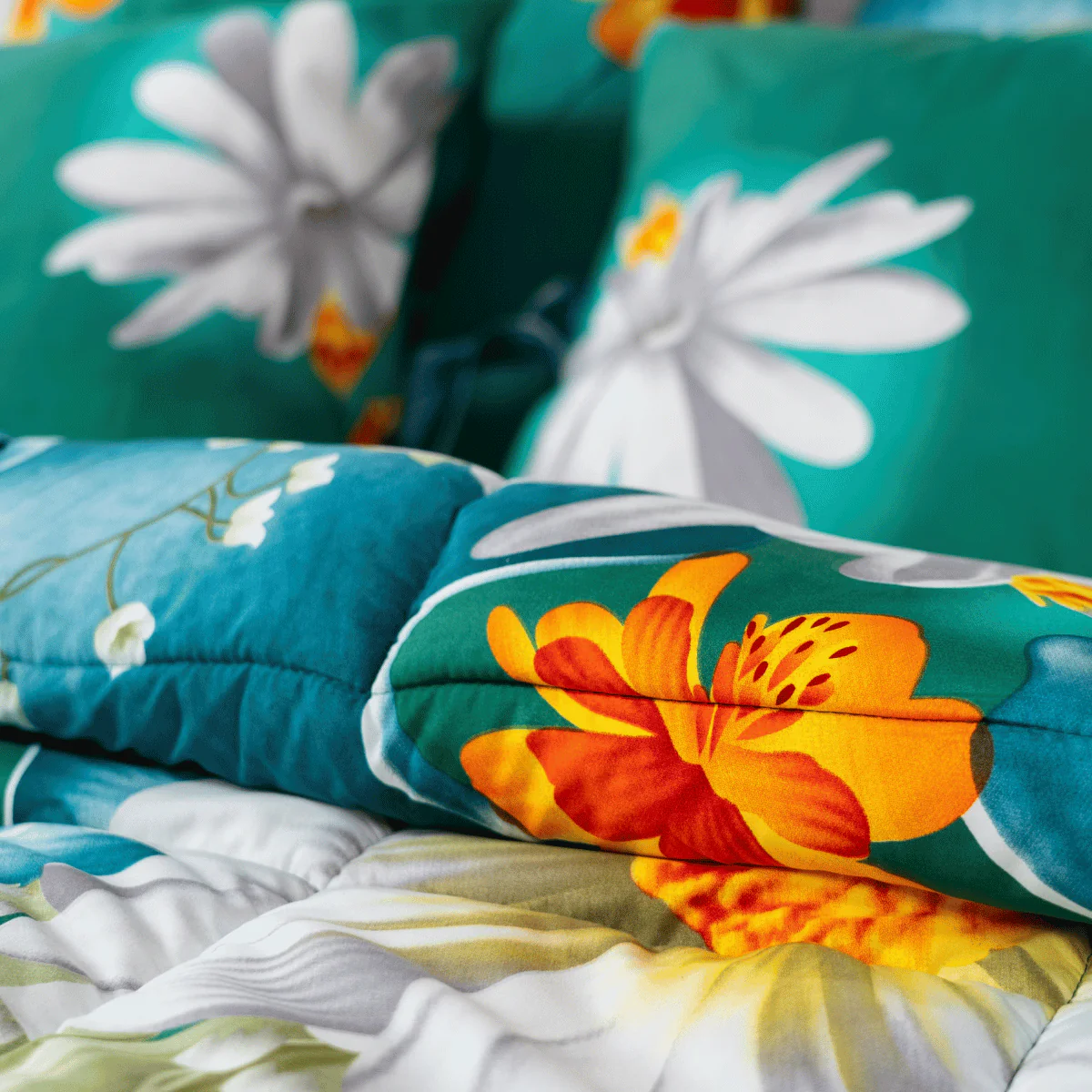 Zelesta Comfort Design Sommerbettdecke - Spring Flowers - Image 12